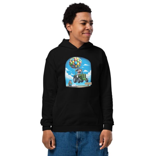 Udderly Uplifting Youth hoodie - Image 2