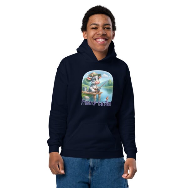 Steer of the Pier Youth hoodie - Image 3