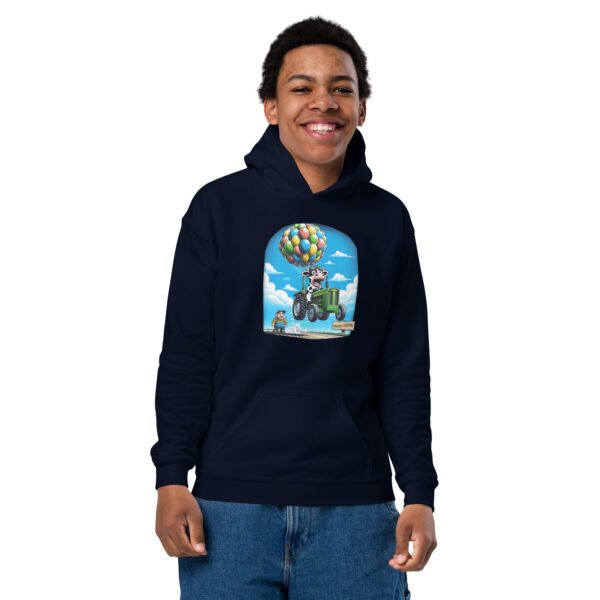 Udderly Uplifting Youth hoodie - Image 5