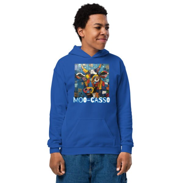 Moo-casso Youth hoodie