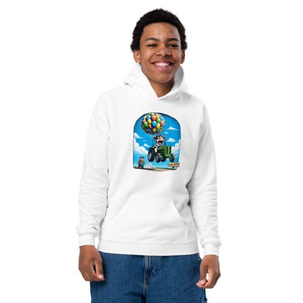 Udderly Uplifting Youth hoodie - Image 8