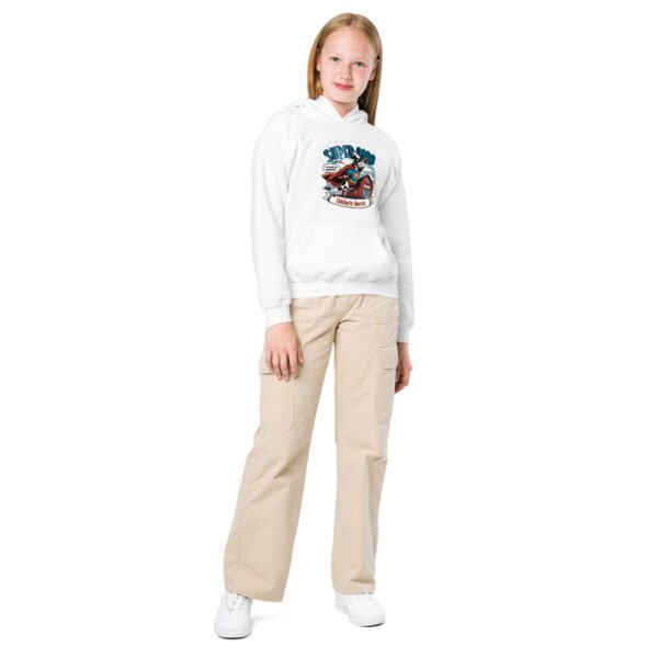 Super Moo Youth hoodie - Image 4