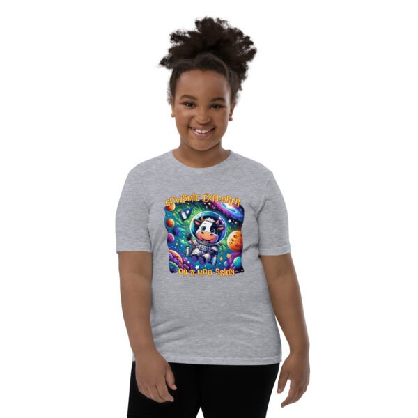 Cowsmic Explorer Youth T-Shirt - Image 9