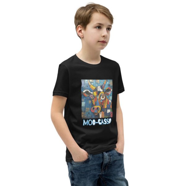 Moo-casso Youth T-Shirt - Image 3