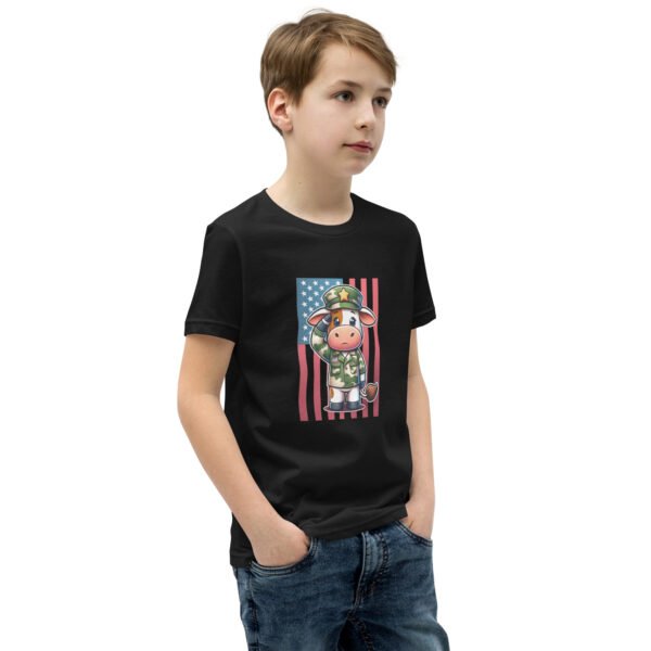 Memorial Day Flag Youth T-Shirt - Image 3
