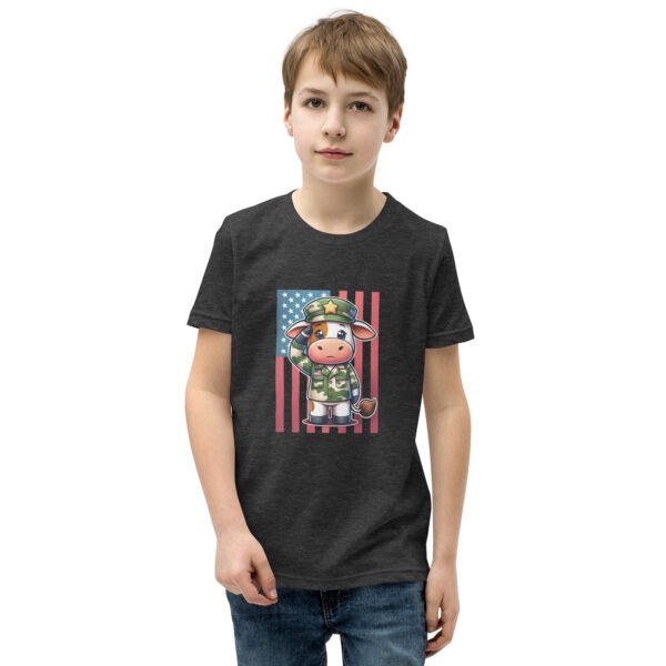 Memorial Day Flag Youth T-Shirt - Image 7