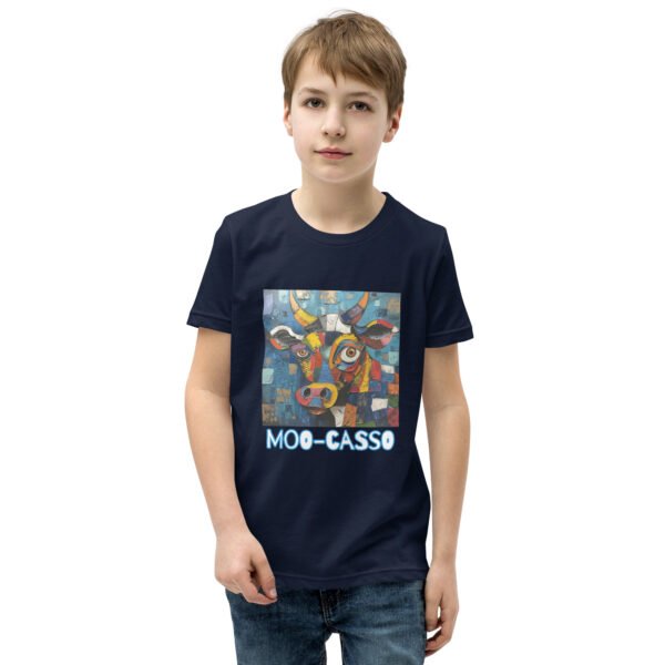 Moo-casso Youth T-Shirt - Image 5