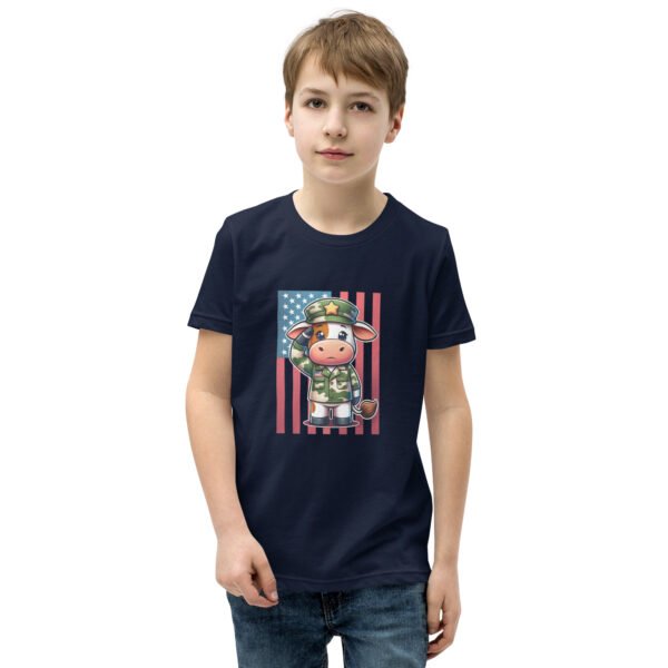 Memorial Day Flag Youth T-Shirt - Image 4