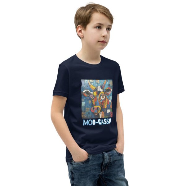 Moo-casso Youth T-Shirt - Image 6