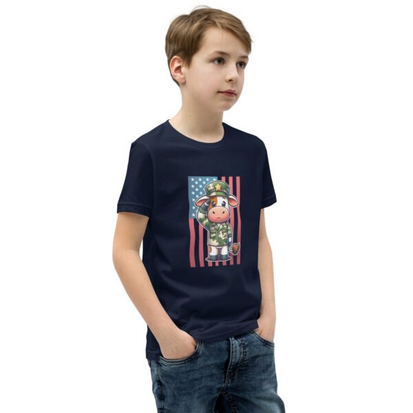 Memorial Day Flag Youth T-Shirt - Image 5