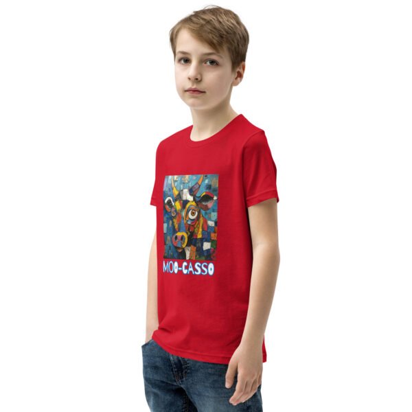 Moo-casso Youth T-Shirt - Image 9