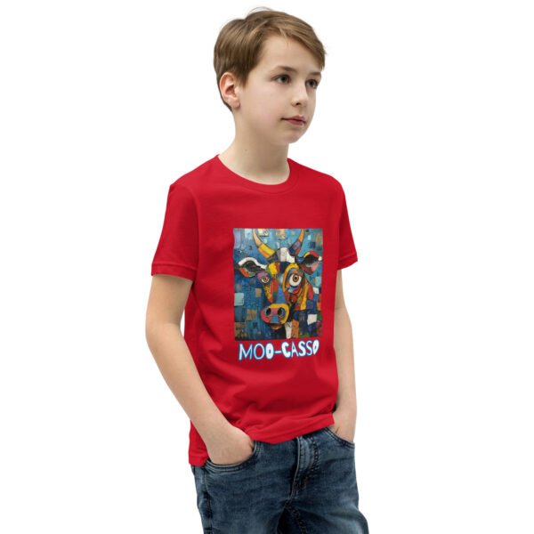 Moo-casso Youth T-Shirt - Image 8