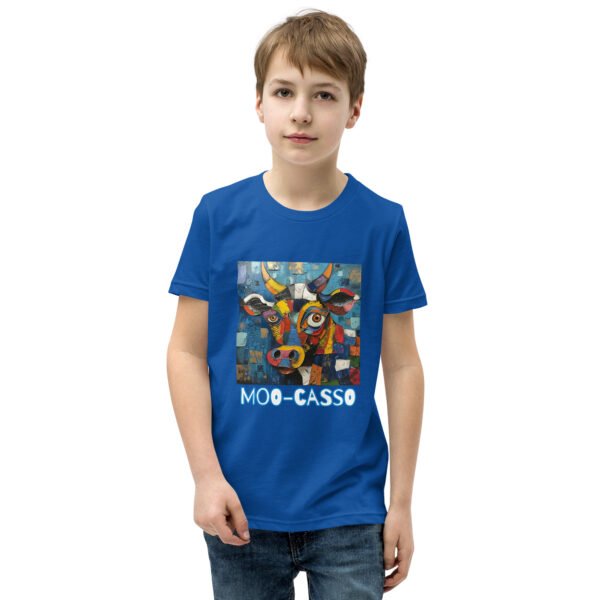 Moo-casso Youth T-Shirt - Image 10