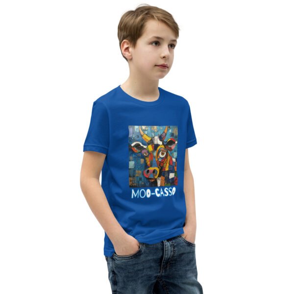 Moo-casso Youth T-Shirt - Image 11