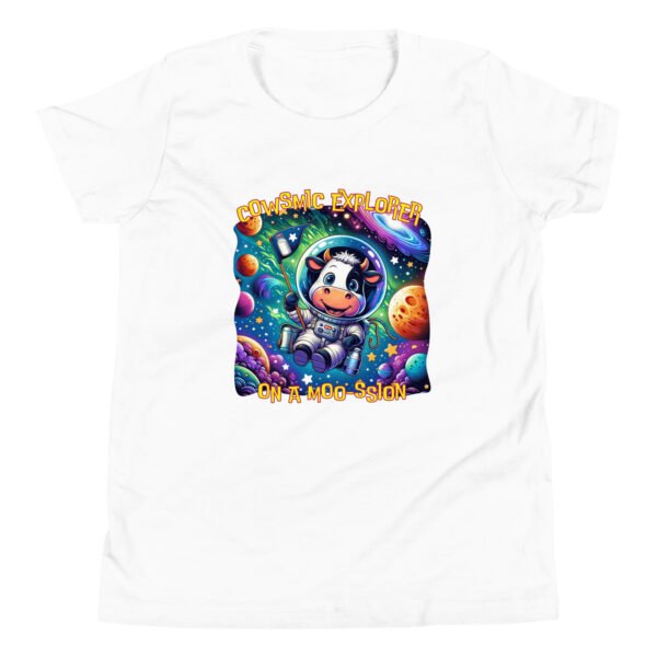 Cowsmic Explorer Youth T-Shirt - Image 6
