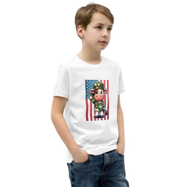 Memorial Day Flag Youth T-Shirt - Image 10