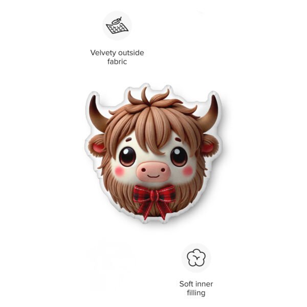 Moo-fy the Cow Plush Pillows - Image 4