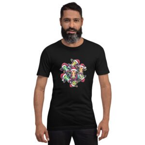 Festive Cow Knots T-Shirt